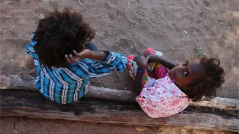 Getty Images Aboriginal children