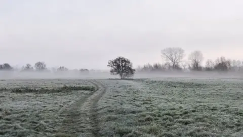 Jamie Smith A misty morning at Minster Lovell