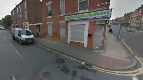 Google Hawksley Road in Hyson Green