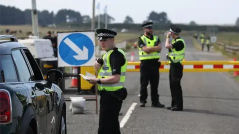 PA security checkpoint