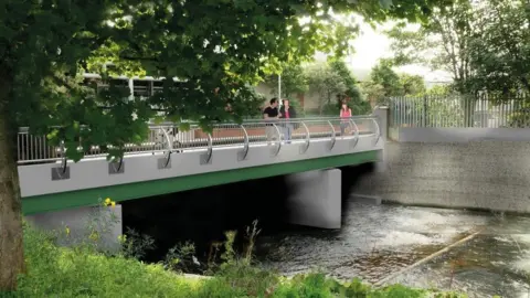 DOI Artist impression of new bridge