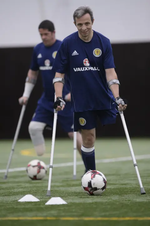 John Linton Amputee football