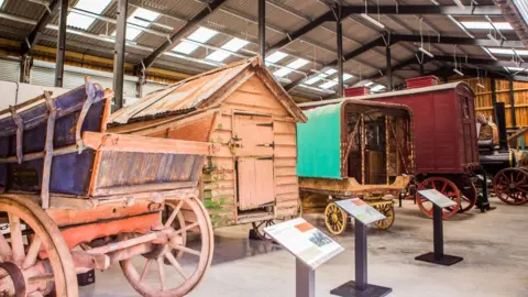 The Museum of East Anglian Life Farming machinery