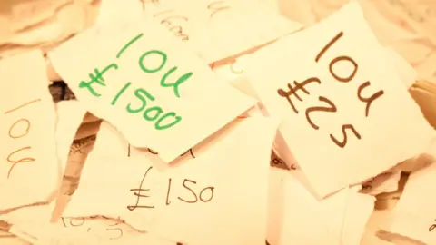 Getty Images IOU notes