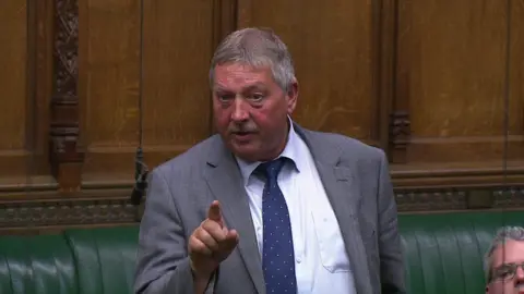 HOC Sammy Wilson speaking in the House of Commons