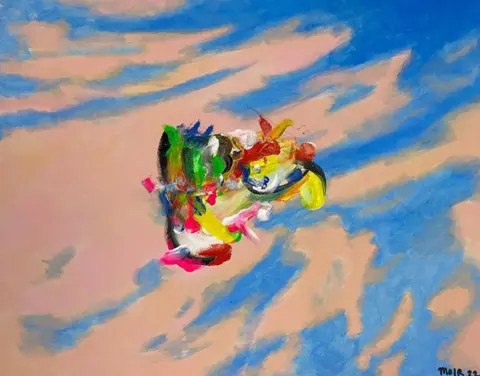 Jim Moir Mandarin Duck by Jim Moir