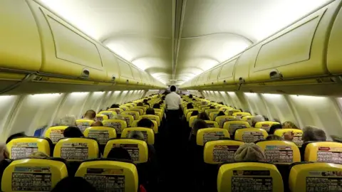 Dozens hurt as Ryanair flight loses cabin pressure