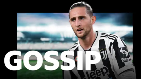Adrien Rabiot with BBC Sport gossip logo