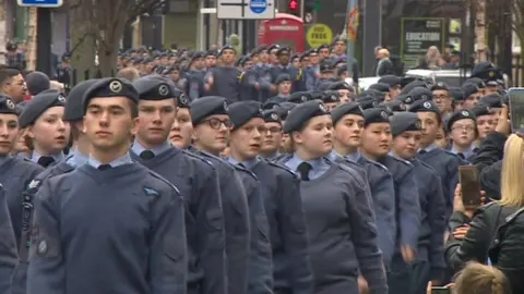 BBC Air cadets in Doncaster