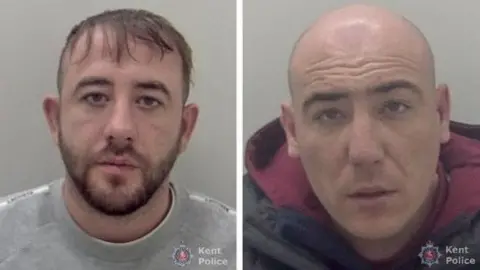 Kent Police Samuel Dunne and Kennan Hall-Shelton