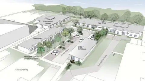 LDRS Artist's impression of the new facilities at the Avalon Centre site