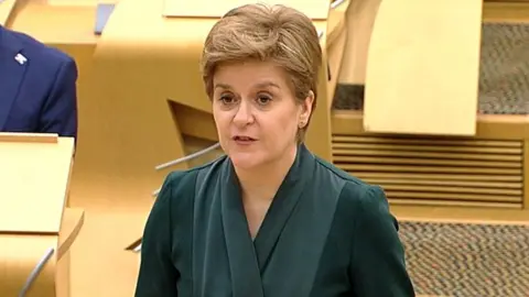 BBC Nicola Sturgeon