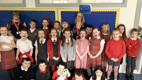 Inverclyde Council Primary 4/3 with Mrs McLaughlan