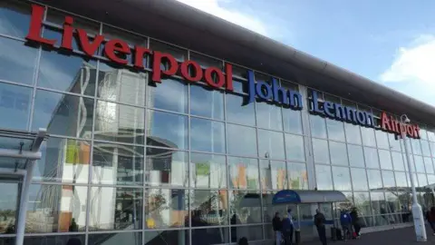 RICHARD HOARE/GEOGRAPH Liverpool John Lennon Airport building