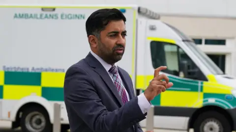 PA Media Health Secretary Humza Yousaf