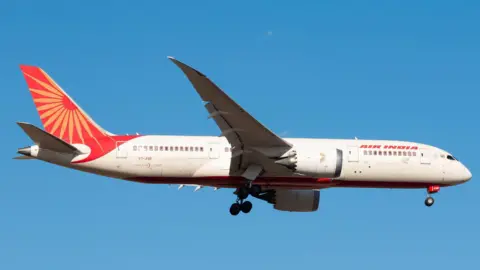 The Air India Boeing 787, that crashed in Ahmedabad in June, seen here over Melbourne in December