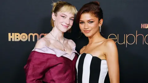 Getty Images Hunter Schafer and Zendaya