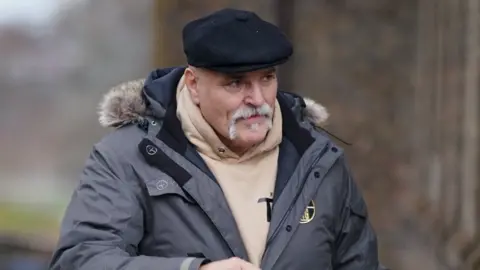 Peter Byrne/PA Wire John Fury, the father of boxer Tyson Fury, arriving at Chester Magistrates' Court