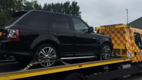 Gloucestershire Police 4x4 stolen vehicles