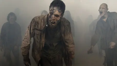 AMC Walking Dead zombies, known as walkers