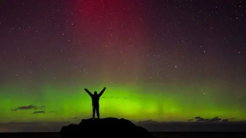 Discover Isle of Man The northern lights in Peel