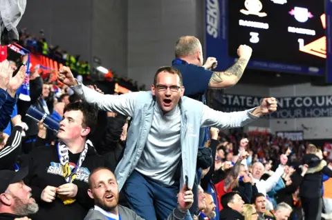 Getty Images Rangers fans