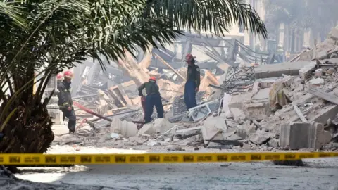 Getty Images Search and rescue operations are underway at the Saratoga Hotel