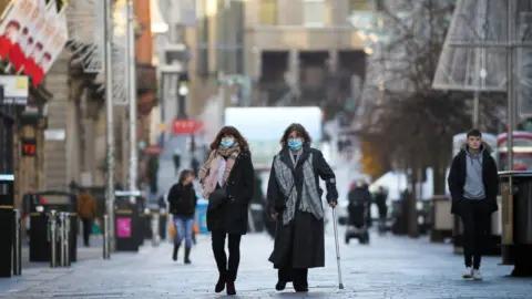 Getty Images Glasgow lockdown