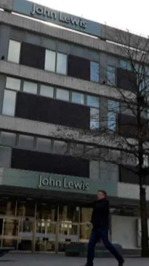 John Lewis building in Sheffield