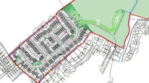 LDRS Plan of proposed housing