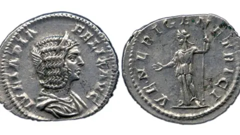 Portable Antiquities Scheme Julia Domna coin