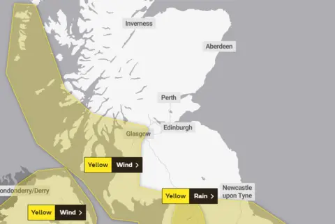 Met Office Weather warning