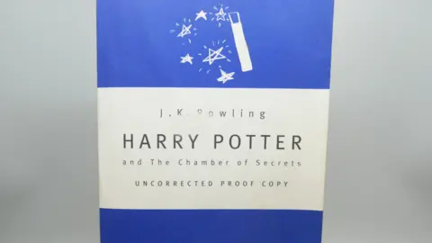 Arthur Johnson and Sons Uncorrected proof edition of Harry Potter and the Chamber of Secrets