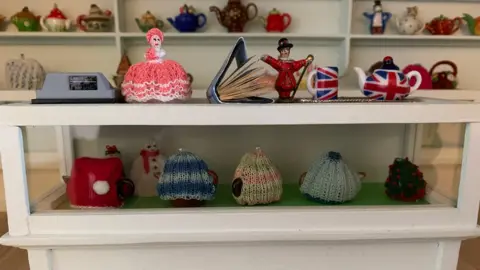 BBC Teapots close up