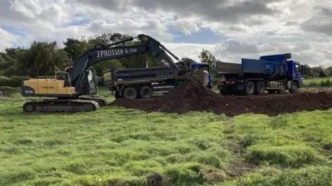 Environment Agency Flood works