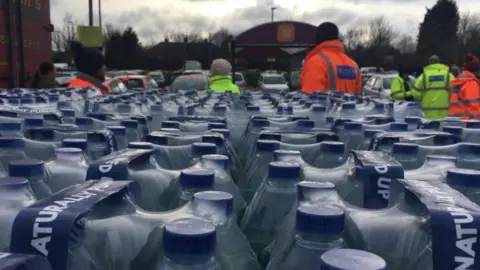 Severn Trent Water Some of the bottled water