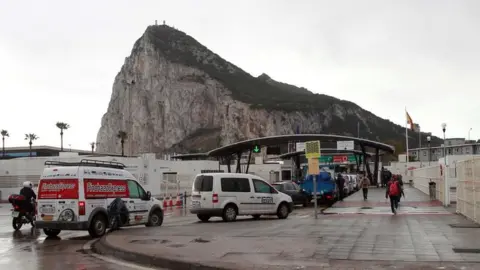 EPA Gibraltar border, file pic, 17 Mar 20