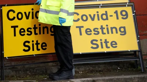 Reuters testing site signs