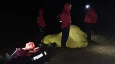 Patterdale MRT Rescuers at the scene