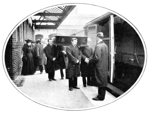 Getty Images coffins being loaded