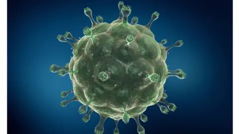 Science Photo Library HIV virus artwork