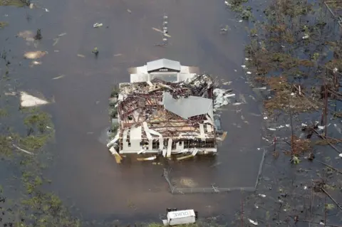 Getty Images Devastation in the Abacos, northern Bahamas