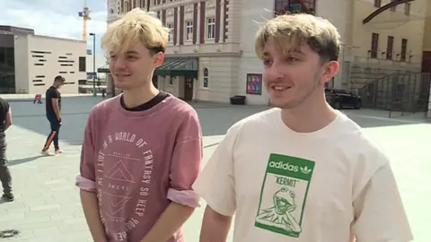 Max Wedekind and Charlie Hancock