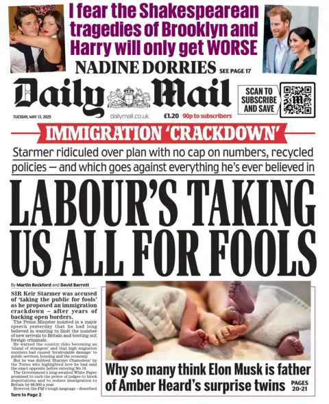  "Labour's taking us all for fools".
