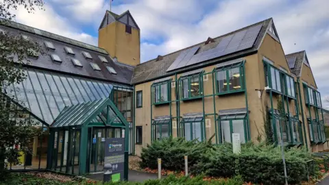 Teignbridge District Council headquarters at Forde House, Newton Abbot