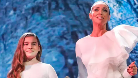 Getty Images Mikella Abramova and Alsou, 11 Dec 18