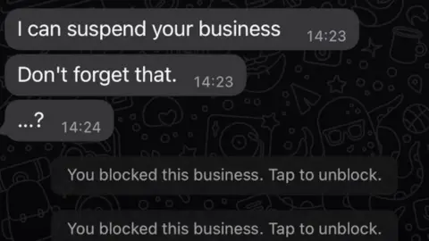 circle.cloud WhatsApp message