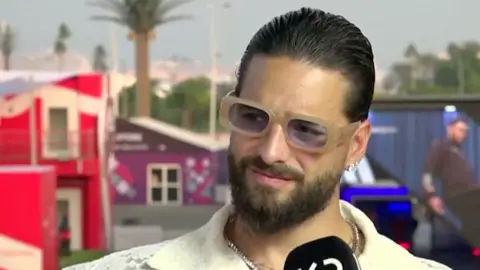 Maluma asked about "whitewashing" Qatar human rights abuses