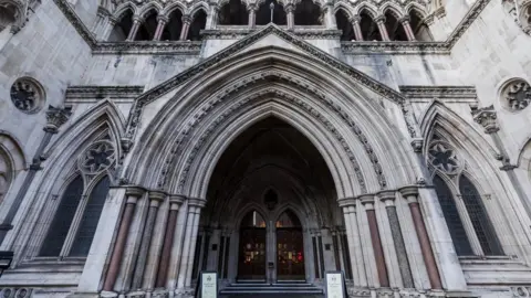 Getty Images The outside of the Royal Courts of Justice in central London