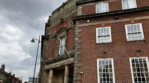 BBC News The George Hotel in Stoke-on-Trent